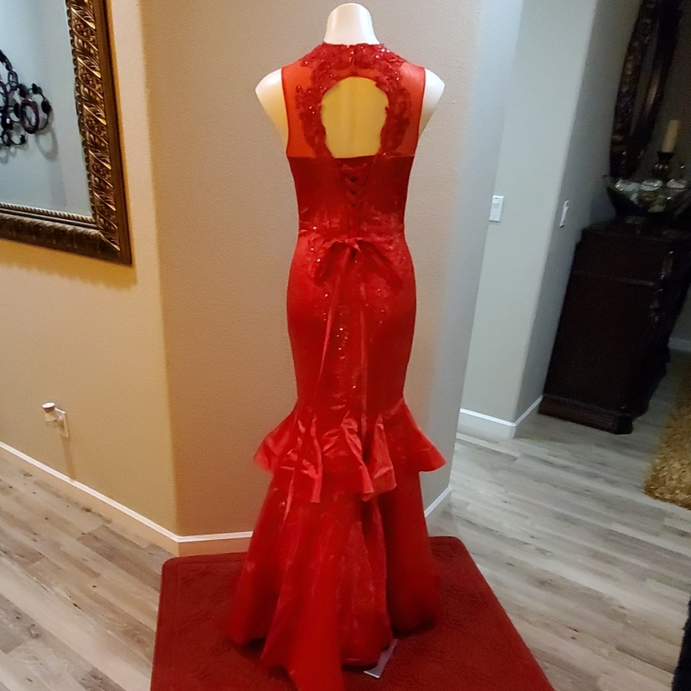 Red Formal Gown - Picture 6 of 8